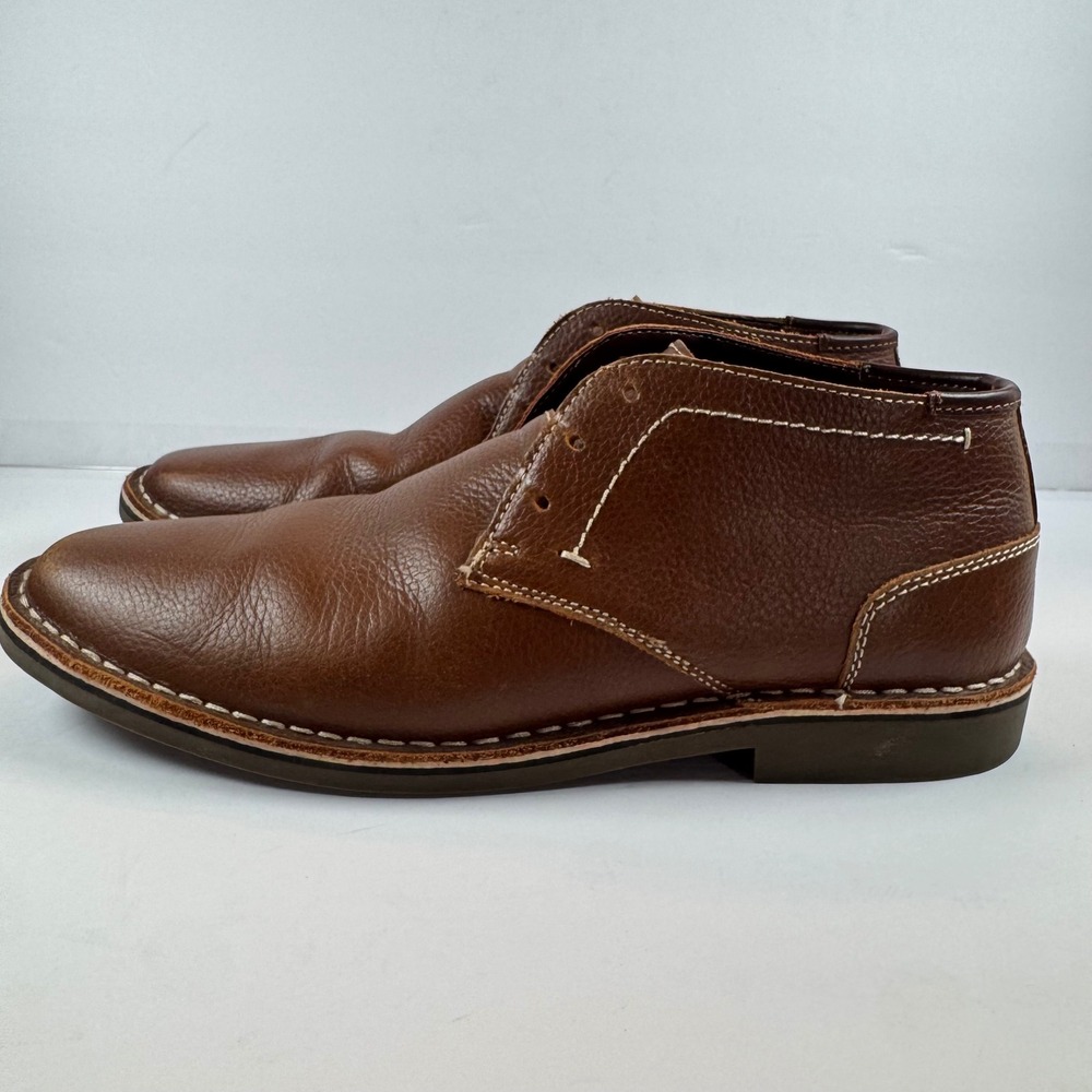Kenneth‎ Cole Reaction Desert Wind Mens 11 M Brown Leather Chukka Desert Boots